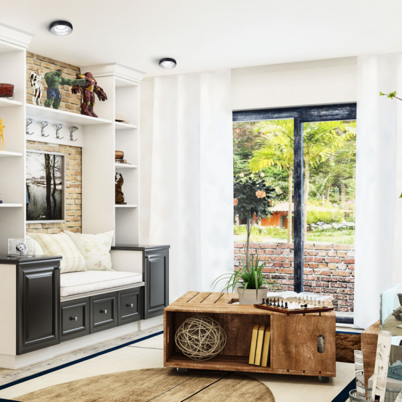 Встраиваемый точечный светильник FERON DL1842 MR-16 белый хром 40042