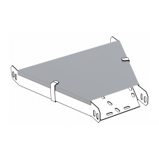Крышка на переходник симметричный 100/50 мм, цинкование, метод Сендимира, толщ. 1мм UEA