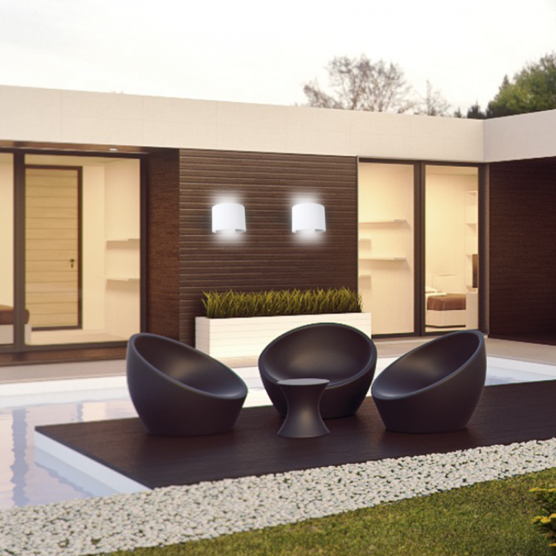 Архитектурный светильник FERON DH013 2х3W черный 11872