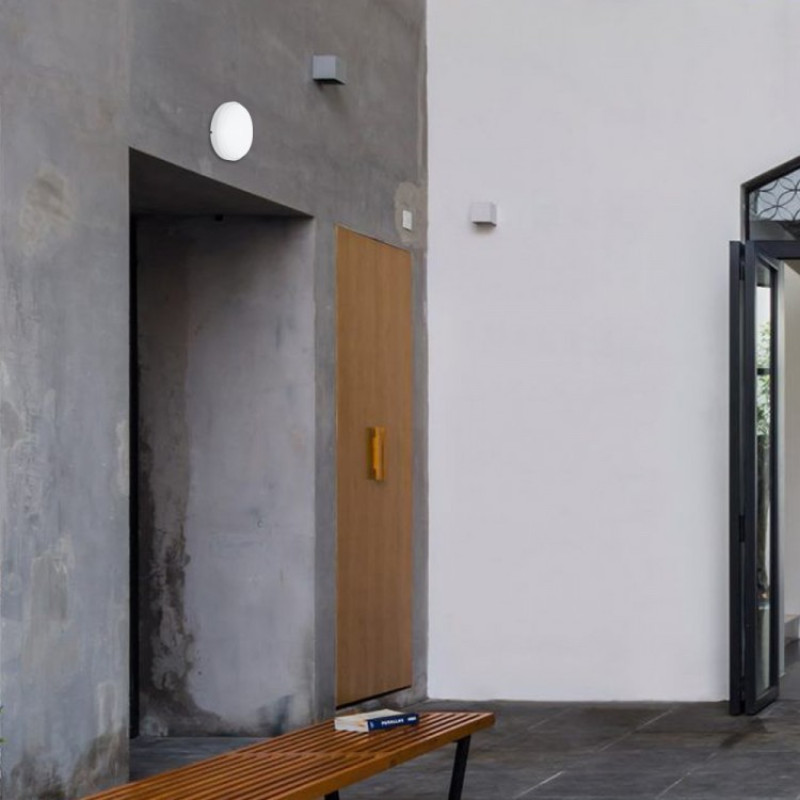 Светодиодный светильник с микроволновым датчиком Feron AL3009-RMS 12W 40207