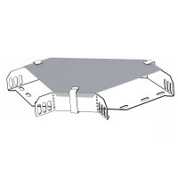 Кришка на кут горизонтальний 15-90°, осн. 100, цинкування, метод Сендзіміра, товщ. 1мм UEA