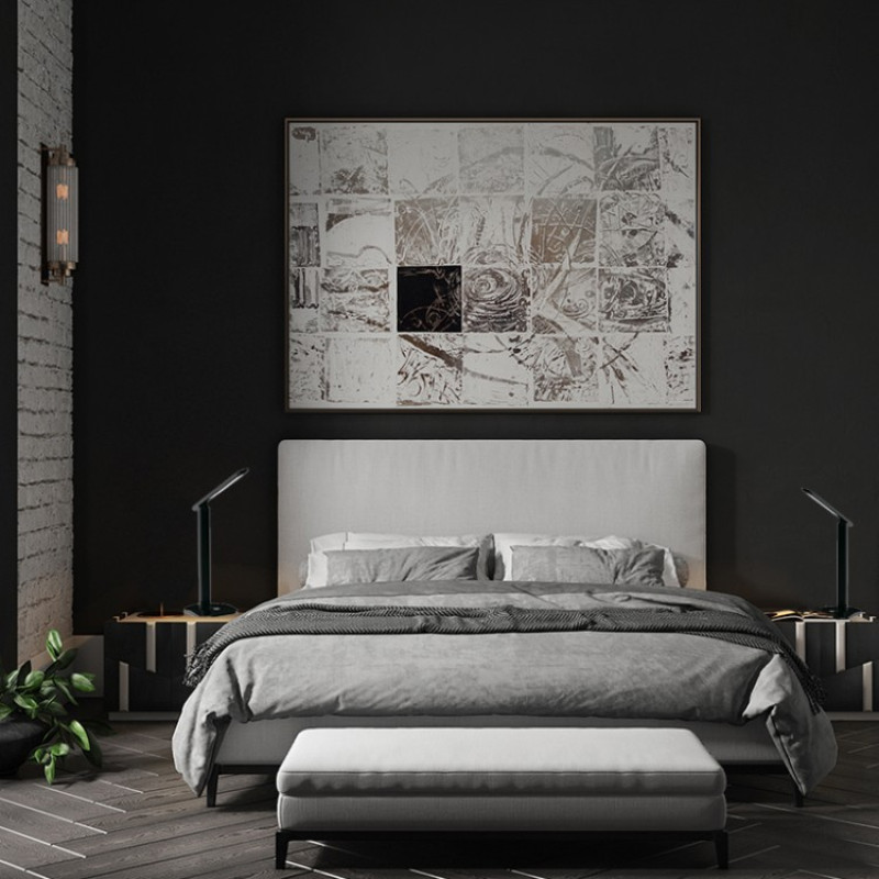 Настольный LED светильник FERON DE1733 9W черный 7123