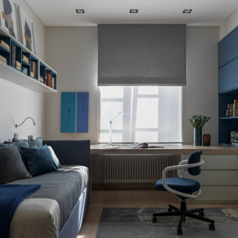 Настольный LED светильник FERON DE1733 9W черный 7123