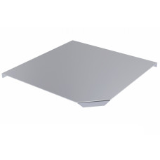 Кришка кута горизонтального 90° кабельроста 600мм, цинкування, метод Сендзіміра, товщ. 1,5мм UEA