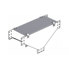 Кришка на відгалужувач Т-подібний вертикальний, осн 200, цинкування, метод Сендзіміра 0,8мм UEA