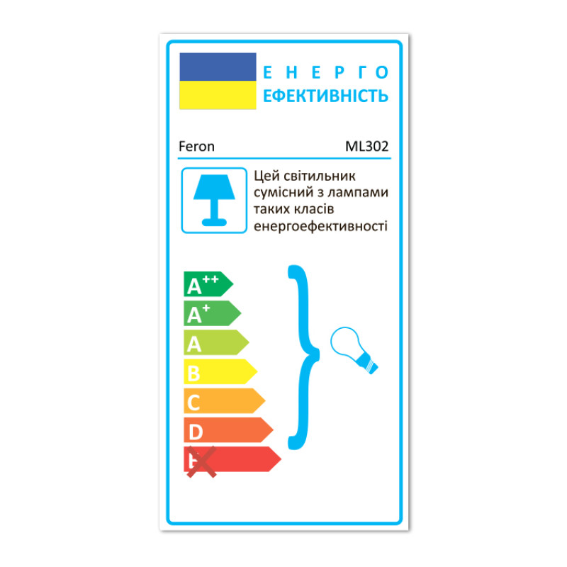 Накладной светильник FERON ML302 MR16 GU10 белый 32867