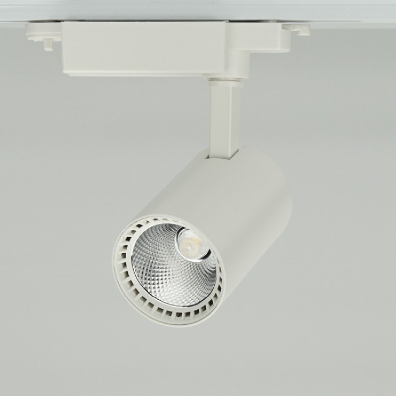 Трековый светодиодный светильник FERON AL102 COB 12W 960LM 4000K IP40 белый 29513