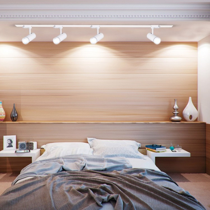 Трековый светодиодный светильник FERON AL106 COB 18W 1020LM 4000K IP40 черный 32447