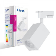 Трековый светодиодный светильник FERON ML337 MR16 GU10 белый 40137