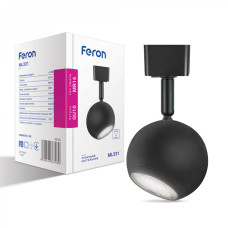 Трековый светильник Feron ML331 черный 40136