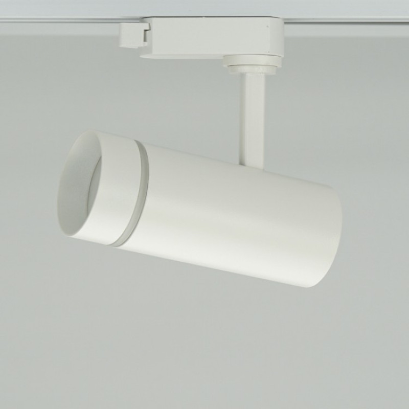 Трековый светодиодный светильник FERON AL106 COB 10W 400LM 4000K IP40 белый 32444