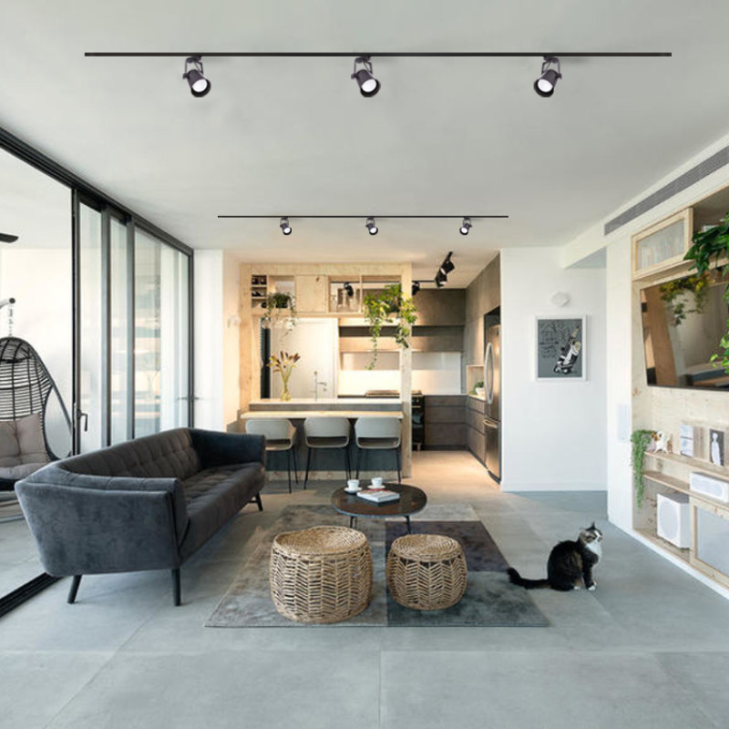 Трековый светильник Feron AL157 белый 41053