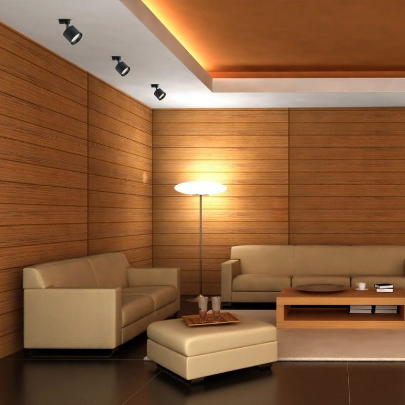 Трековый светильник Feron ML363 черный 40147