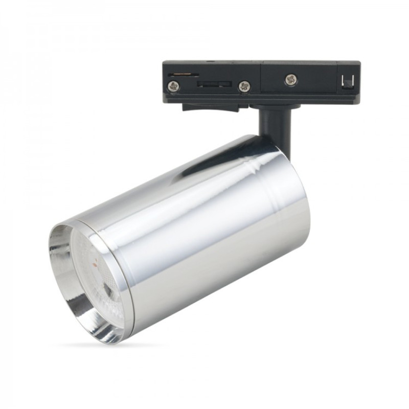 Трековий світильник під лампу Feron ML333 хром 01937