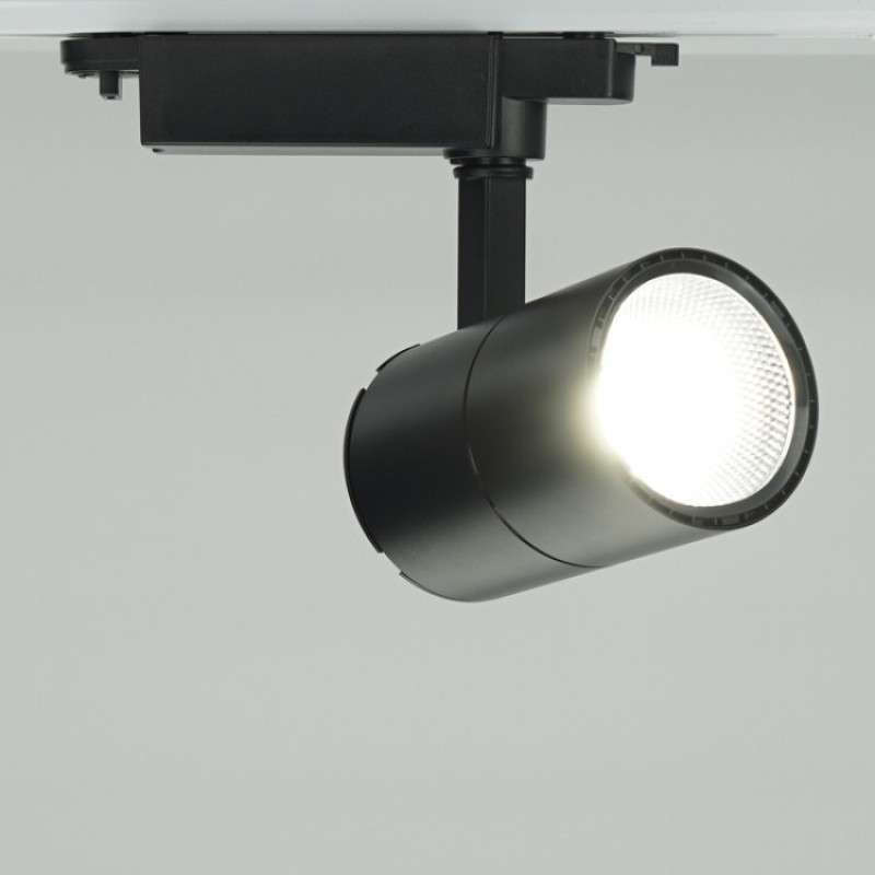 Трековый светодиодный светильник FERON AL103 COB 30W 2700LM 2700K IP40 черный 32518