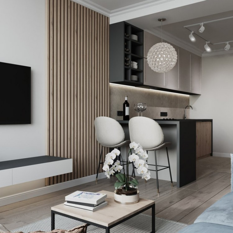 Трековый светодиодный светильник FERON AL103 COB 30W 2700LM 4000K IP40 черный угол рассеяния 60 32522