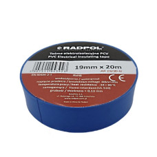 Изоляционная лента Radpol 0,13ммх19мм / 20м синяя ( AR 19/20-N ) морозостойкая