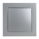 Выключатель Nilson Thor серебро 1кл (27131001)