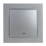 Выключатель Nilson Thor серебро 1кл промежуточный ( 27131010 )