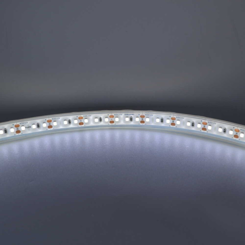 Светодиодная лента RISHANG 12V 8,6W 4000K 120led IP67 ( RN32C0TA-B ) 5м