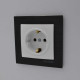Розетка Nilson Touran белая 1-ная с/с без рамки 24110417