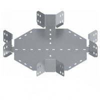 Ответвитель крестообразный, 300х80, цинкование, метод Сендимира, толщ. 1мм UEA