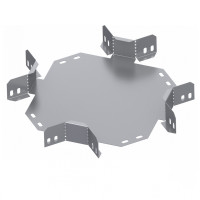 Ответвитель крестообразный, 400х50, цинкование, метод Сендимира, толщ. 1мм UEA