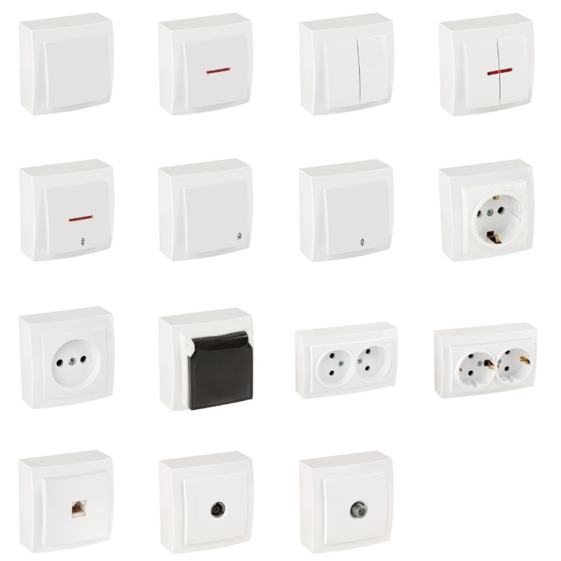 Розетка Nilson Themis белая компьютерная CAT5e RJ45 ( 26111044 )