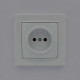 Розетка одинарная б/з NILSON Thor белая 27111015