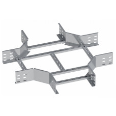 Відгалужувач хрестоподібний горизонтальний кабельроста 100х100, цинкування метод Сендзіміра UEA 1,2м