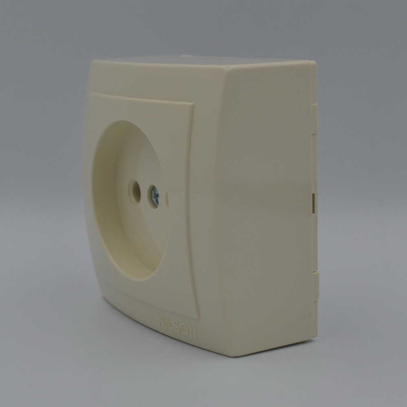 Розетка Nilson Themis кремова 1-на без заземлення ( 26121015 )