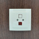 Розетка одинарная компьютерная без модуля NILSON Touran крем 24121042