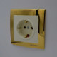 Розетка одинарна з/з NILSON Touran крем 24121017