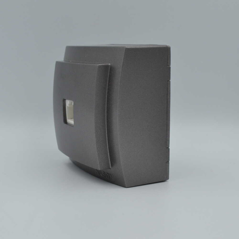 Розетка Nilson Themis антрацит компьютерная CAT5e RJ45 ( 26161044 )