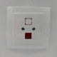 Розетка одинарная компьютерная без модуля NILSON Touran белый 24111042