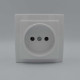 Розетка Nilson Themis белая 1-я без заземления ( 26111015 )