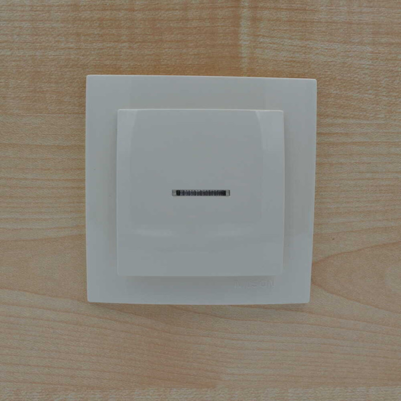 Вимикач одноклавішний з підсвіткою NILSON Touran крем 24121002