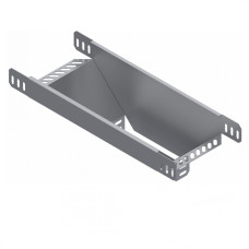 Ответвитель Т-образный вертикальный с переходом, 100х50, цинкование, метод Сендимира 1мм UEA