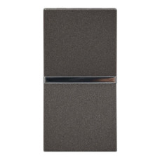 Вимикач  Zenit антрацит 1-й 1 мод.прох.(мех.) (N2102 AN) 2CLA210200N1801