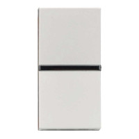 Вимикач Zenit білий 1-й 1 мод. прохідний ( 2CLA210200N1101 )