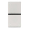 Выключатель Zenit белый 1-й мод. проходной ( 2CLA210200N1101 )