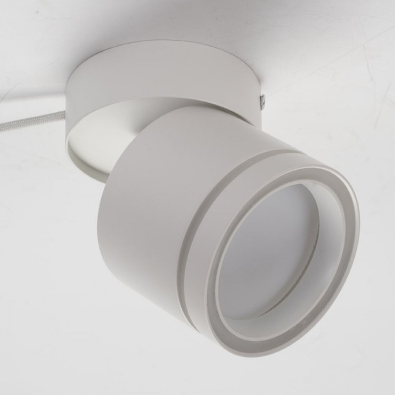 Накладной светильник поворотный спот Ardero ML418-1 под лампу белый 80324