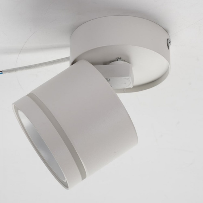 Накладной светильник поворотный спот Ardero ML418-1 под лампу белый 80324