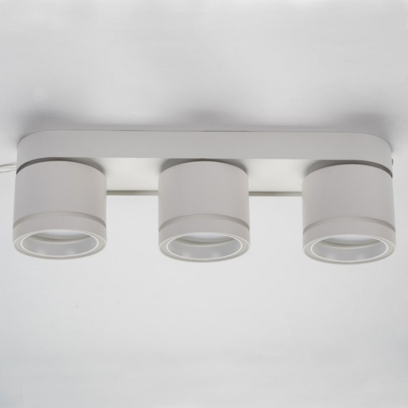 Накладной светильник поворотный спот Ardero ML418-3 под лампу белый 80328