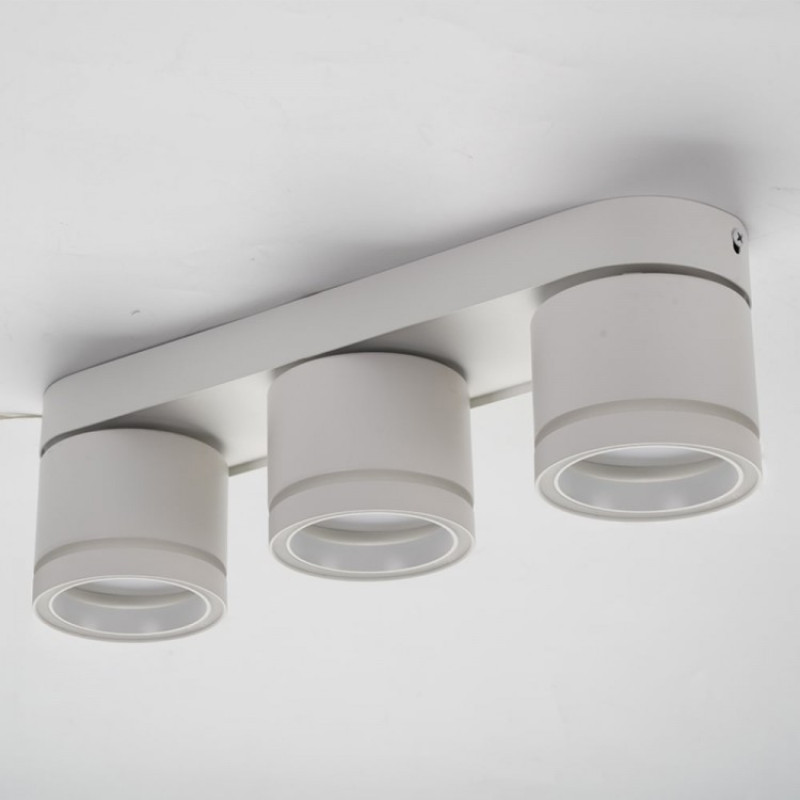 Накладной светильник поворотный спот Ardero ML418-3 под лампу белый 80328