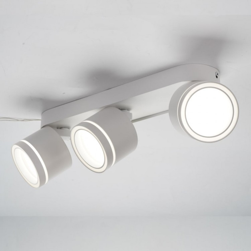 Накладной светильник поворотный спот Ardero ML418-3 под лампу белый 80328