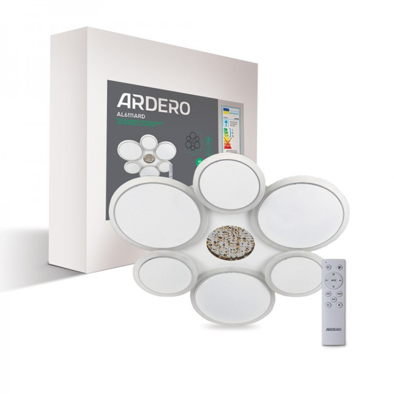 Світлодіодний Smart світильник ARDERO AL6111ARD 3000K-6500K 60W ASFERO 80247