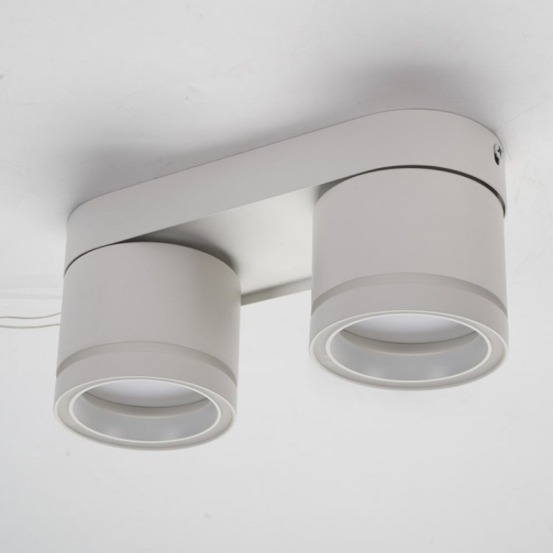 Накладной светильник поворотный спот Ardero ML418-2 под лампу белый 80326