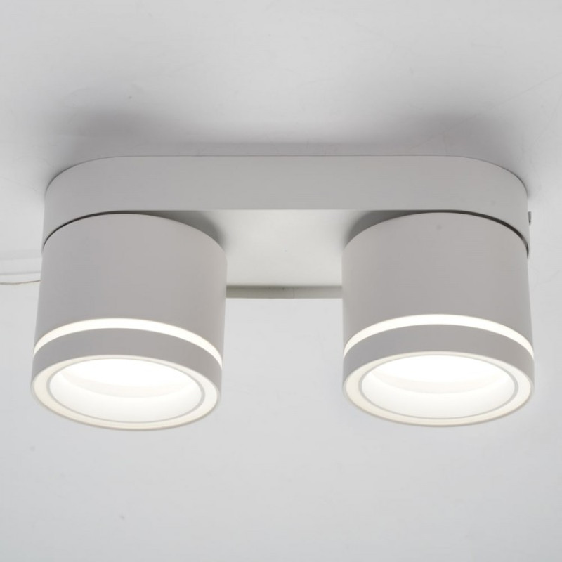 Накладной светильник поворотный спот Ardero ML418-2 под лампу белый 80326