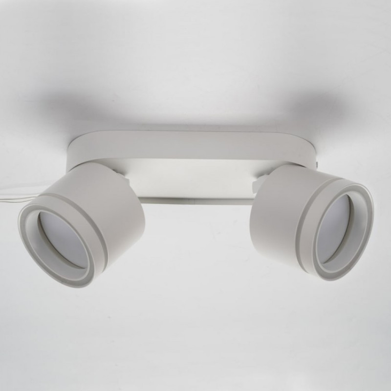 Накладной светильник поворотный спот Ardero ML418-2 под лампу белый 80326